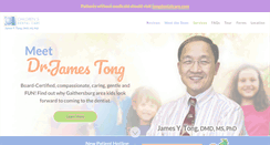 Desktop Screenshot of childrensdentalcaremd.com